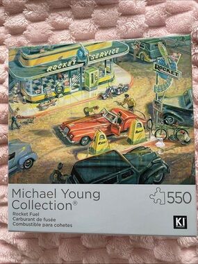 Rocket Fuel 550-Piece Puzzle - Red